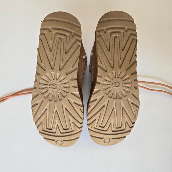 UGG Highland Hi Heritage Brown Suede Women's Boots size 6.5 - Picture 9 of 10